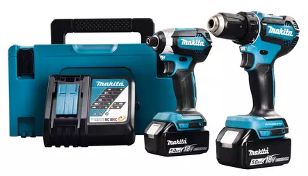 MAKITA Akkukonesarja LXT 18V DLX2289TJ - Makita LXT 18V Akkukonesarjat - 088381895972 - 2