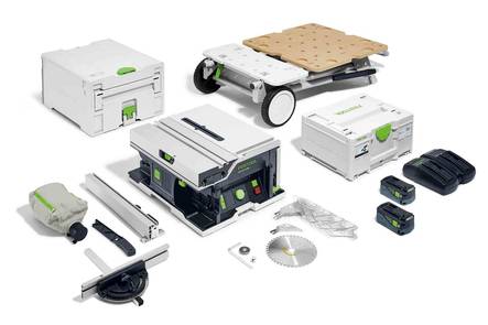 FESTOOL Akkupöytäsaha CSC SYS 50 EBI-Set 577379 - 18V akkukoneet - 501015003 - 1