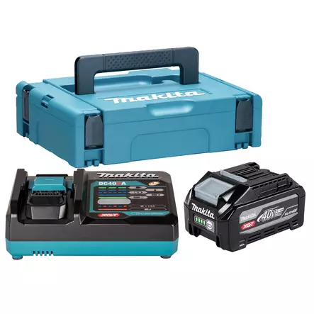 MAKITA PowerPack XGT 40V 1xBL4040F, DC40RA 1915D9-2 - Makita XGT 40V Akut ja latauslaitteet - 197050359216 - 1